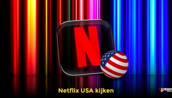 Netflix Amerika in België streamen met een VPN verbinding